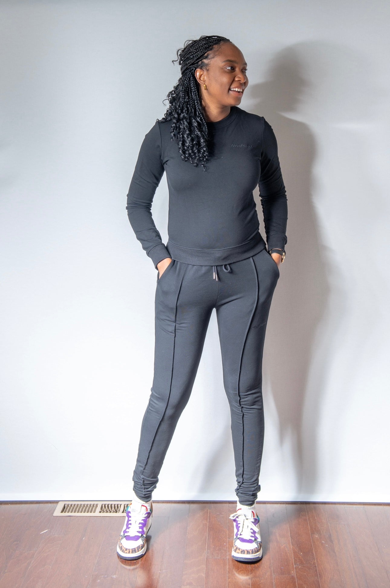 Easy Essential Jogger Set BLACK