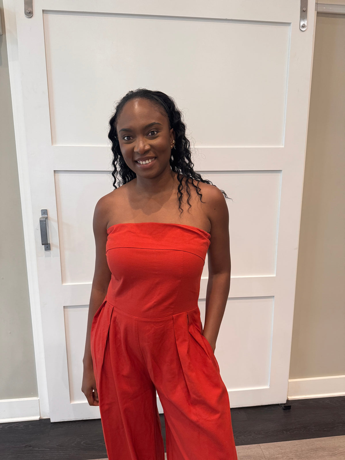 Marrakesh Red Jumpsuit