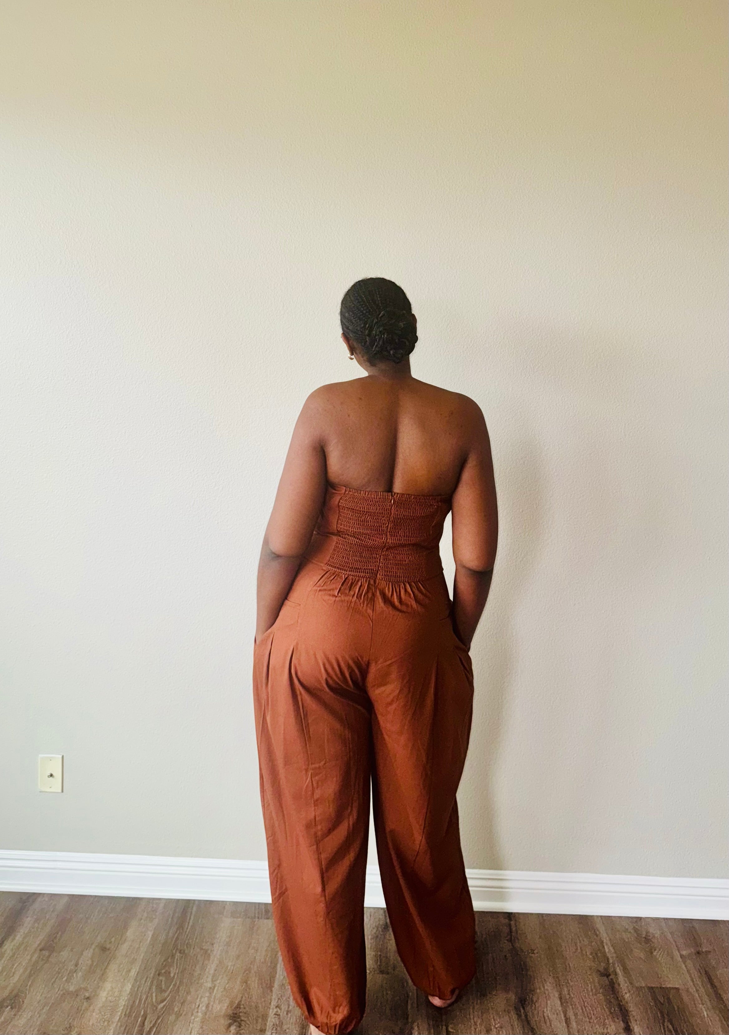 Brown Jumpsuit