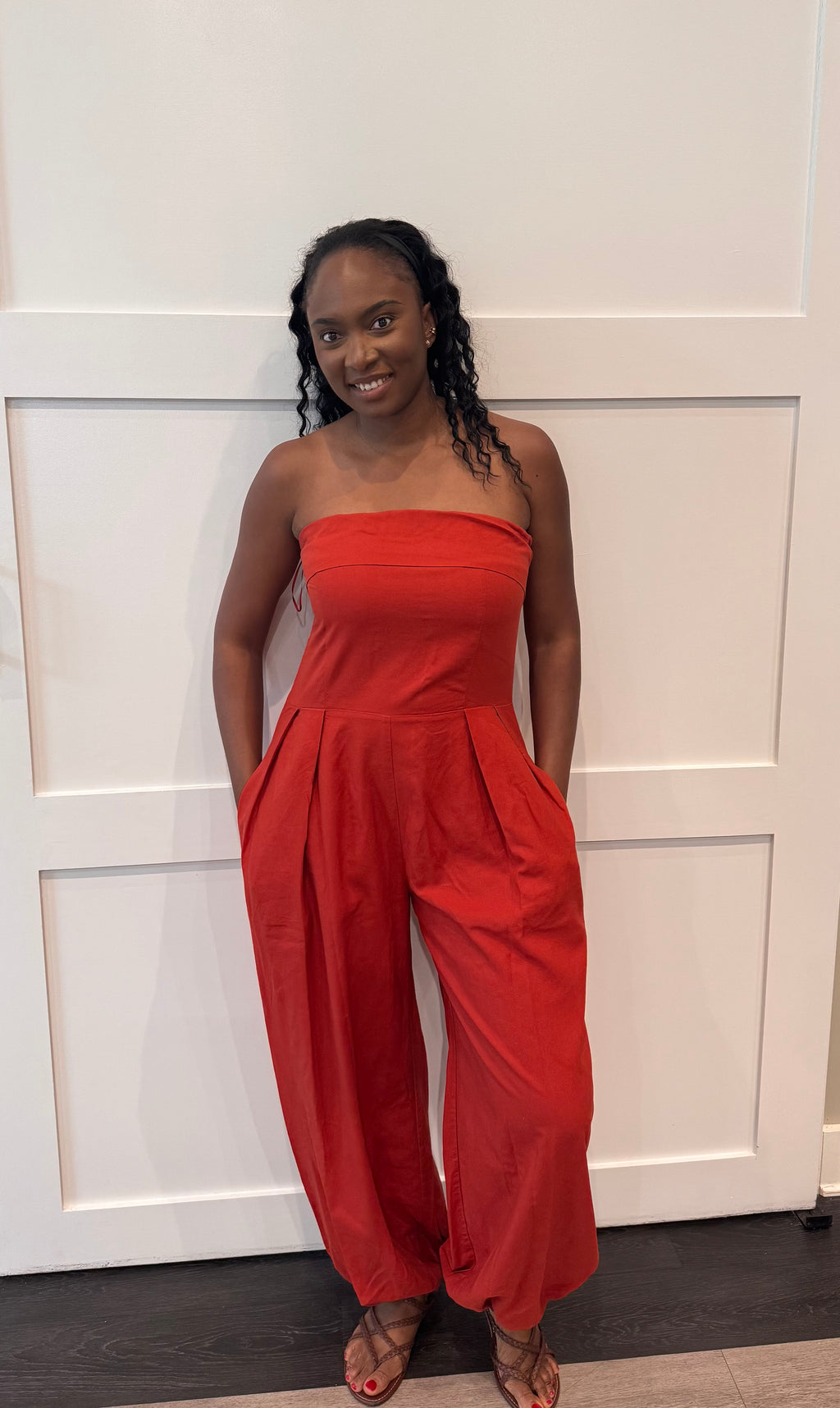 Marrakesh Red Jumpsuit
