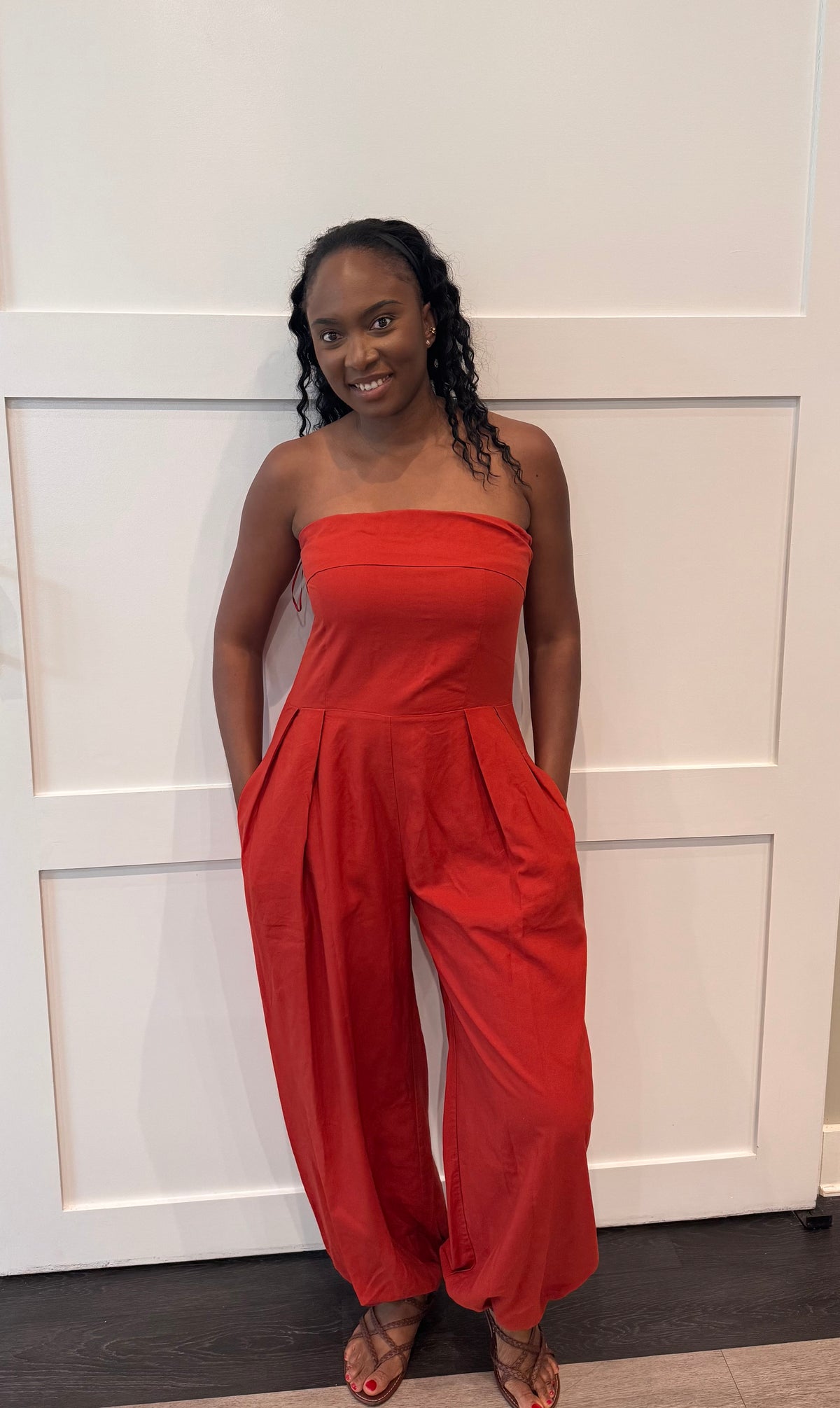 Marrakesh Red Jumpsuit