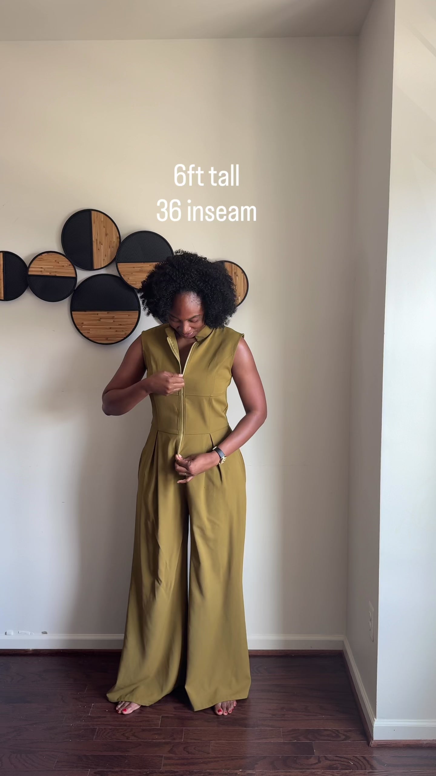 Olive jumpsuit